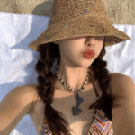 手工草編防曬帽｜夏日可折疊渔夫帽 × 牛仔帽造型  2入