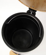 腳踏式竹掀蓋垃圾桶：圖片 3