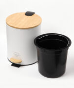 腳踏式竹掀蓋垃圾桶：圖片 4