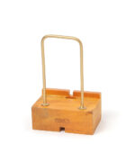 設計感金屬天然木手機支架：圖片 2