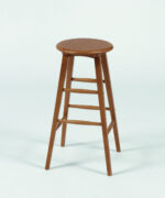 高腳天然木製椅凳：圖片 2