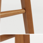 高腳天然木製椅凳：圖片 7